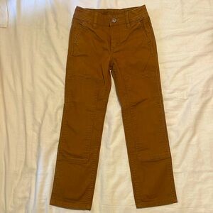 REI Trailsmith Pants Kids Xsmall 6-7 Canvas Double Knee Utility “Carhartt style”